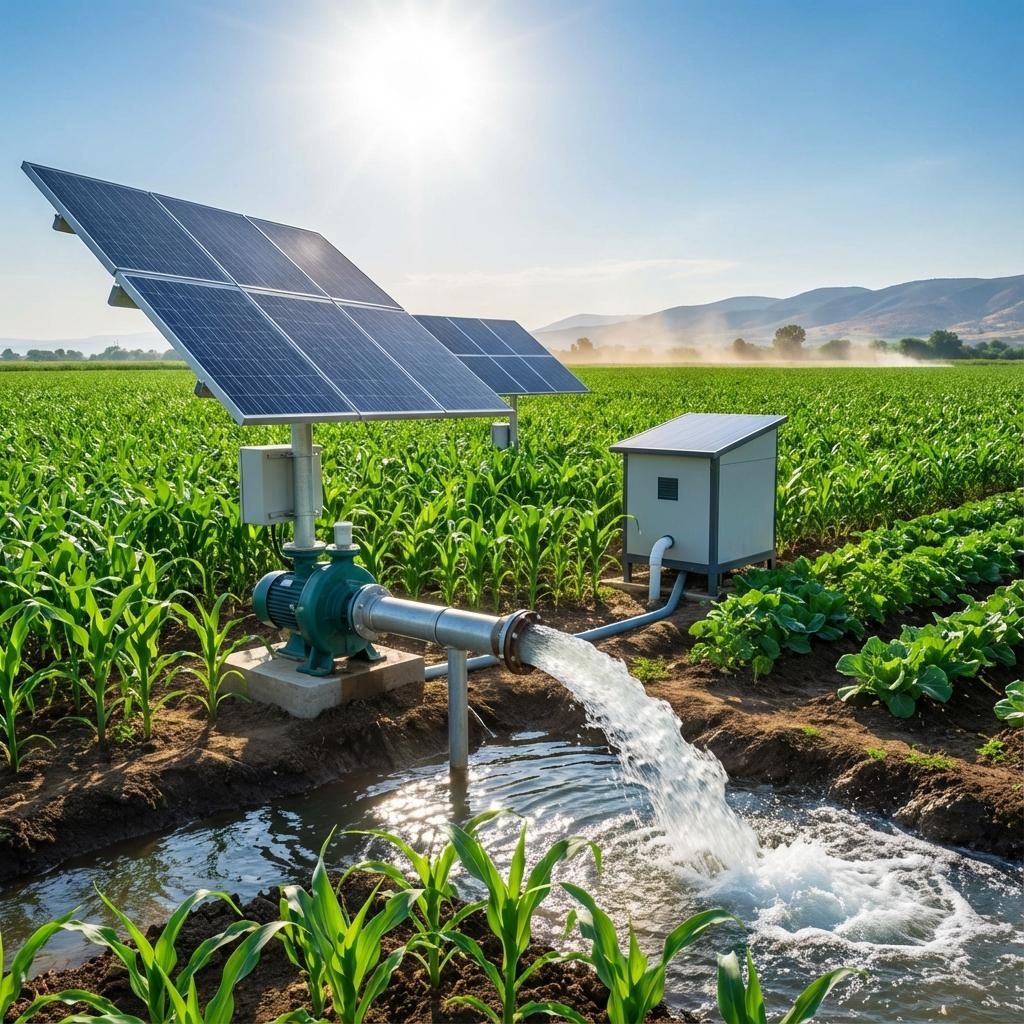 Solar Agricultural Pumps + Distributed Farm Energy Solar Agricultural Pumps + Distributed Farm Energy