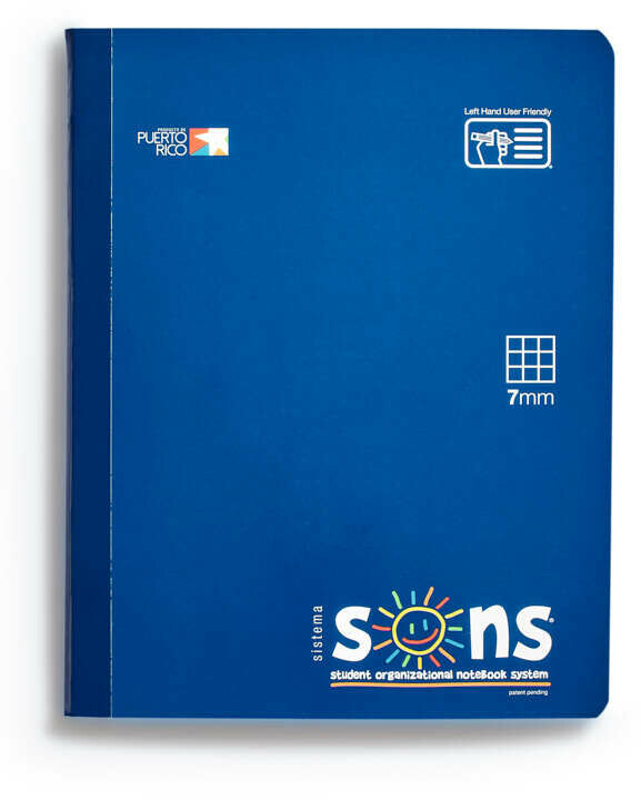 SEXTO - SONS QUADRILLE 7MM NOTEBOOK - SONS - ISBN 859971003288