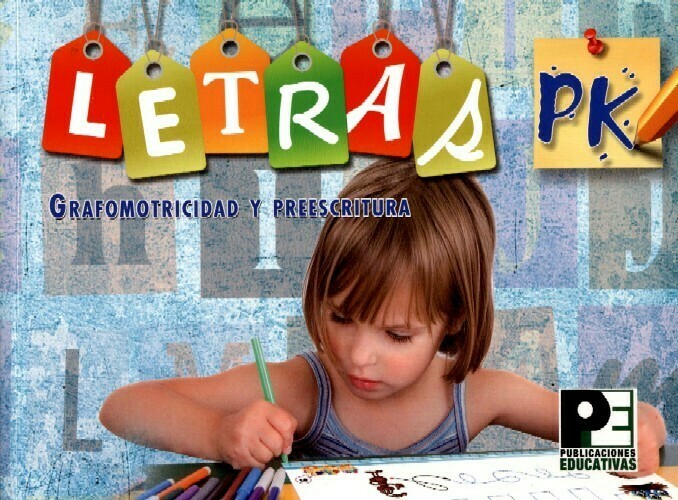 KINDER 1 (PK) - LETRAS PK GRAFOMOTRICIDAD Y PREESCRITURA - PUBED - 13 - ISBN 9781934343692
