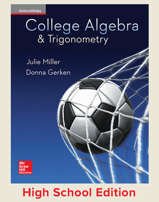 UNDECIMO - COLLEGE ALGEBRA AND TRIGONOMETRY 1ST EDITION, REINFORCED BINDING - GLE - 17 - ISBN 9780076691845