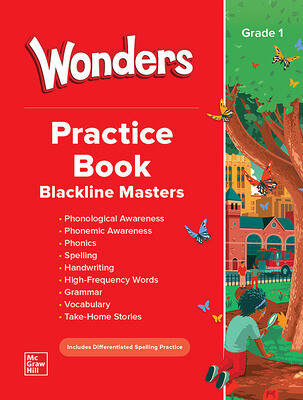 PRIMERO - WONDERS GRADE 1 PRACTICE BOOK - MGH - 23 - ISBN 9781265797430