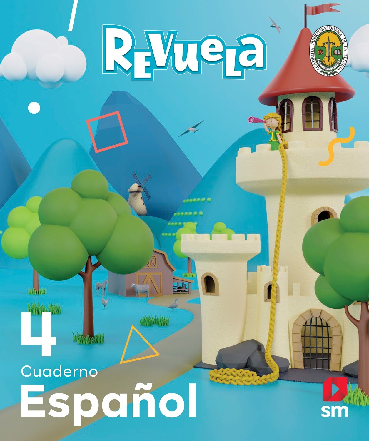 CUARTO - REVUELA ESPAÑOL 4 CUADERNO - SM - 23 - ISBN 9781644866733