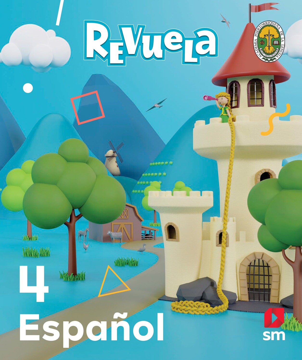 CUARTO - REVUELA ESPAÑOL 4 TEXTO, CUADERNO DE VOCABULARIO Y ACCESO DIGITAL - SM - 23 - ISBN 9781644866597