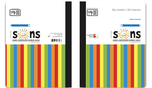 CUARTO - SONS MY CREATION REGULAR NOTEBOOK - SONS - ISBN 859971003318