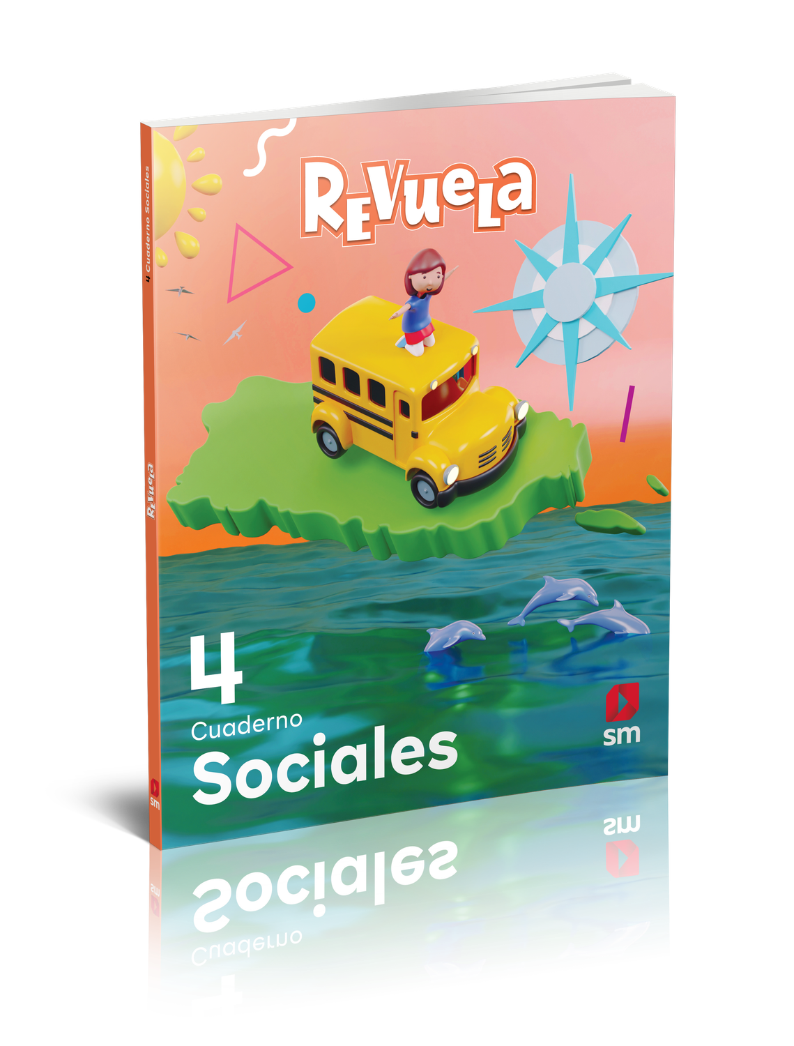 CUARTO - REVUELA SOCIALES 4 CUADERNO - SM - 24 - ISBN 9781644866290