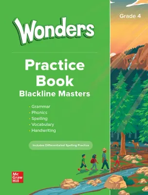 CUARTO - WONDERS GRADE 4 PRACTICE BOOK - MGH - 23 - ISBN 9781265808273