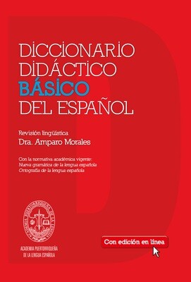 CUARTO - DICCIONARIO DIDACTICO BASICO DEL ESPAÑOL CON ACCESO EN RED POR 3 AÑOS - SM - 14 - ISBN 9781936534043
