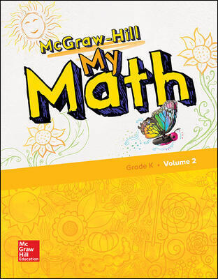 KINDER 2 (KINDERGARTEN) - MY MATH GRADE K VOLUME 2 - MGH - 18 - ISBN 9780079057686