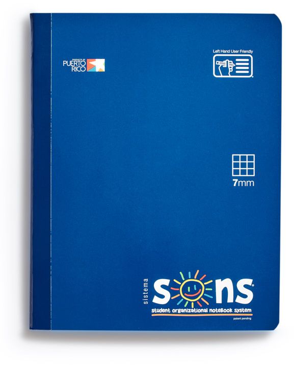 SEPTIMO - SONS QUADRILLE 7MM NOTEBOOK - SONS - ISBN 859971003288