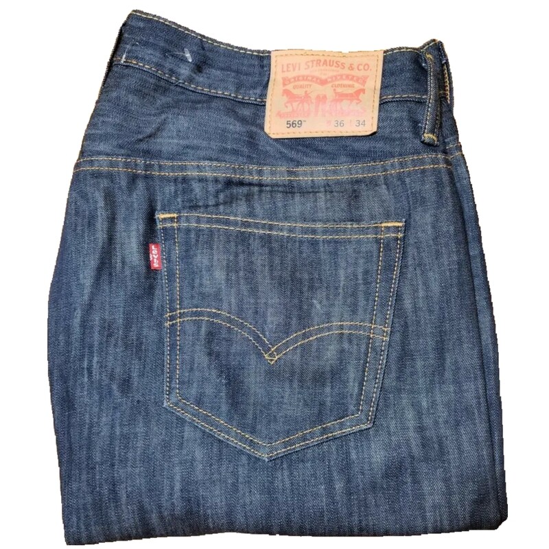 Men&#39;s LEVI 569 Loose Straight Fit Jeans