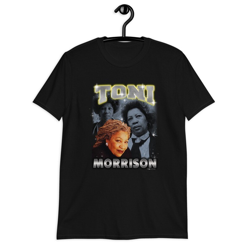 Toni Morrison T shirt l 90s Style Vintage Tee l Unisex Retro Bootleg Rap Tee