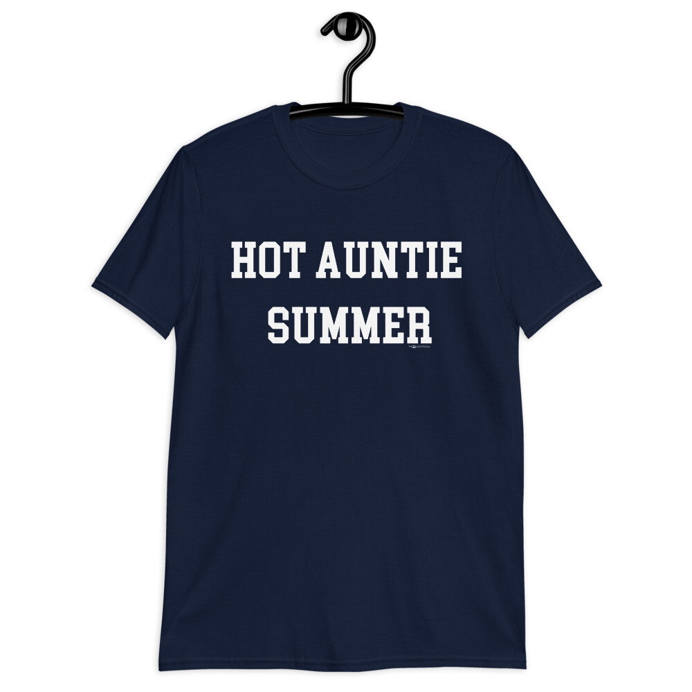 Hot Auntie Summer T shirt - Dark l Hot Girl Summer Inspired Tee