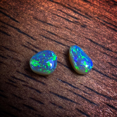 Tiny Opal Pair
