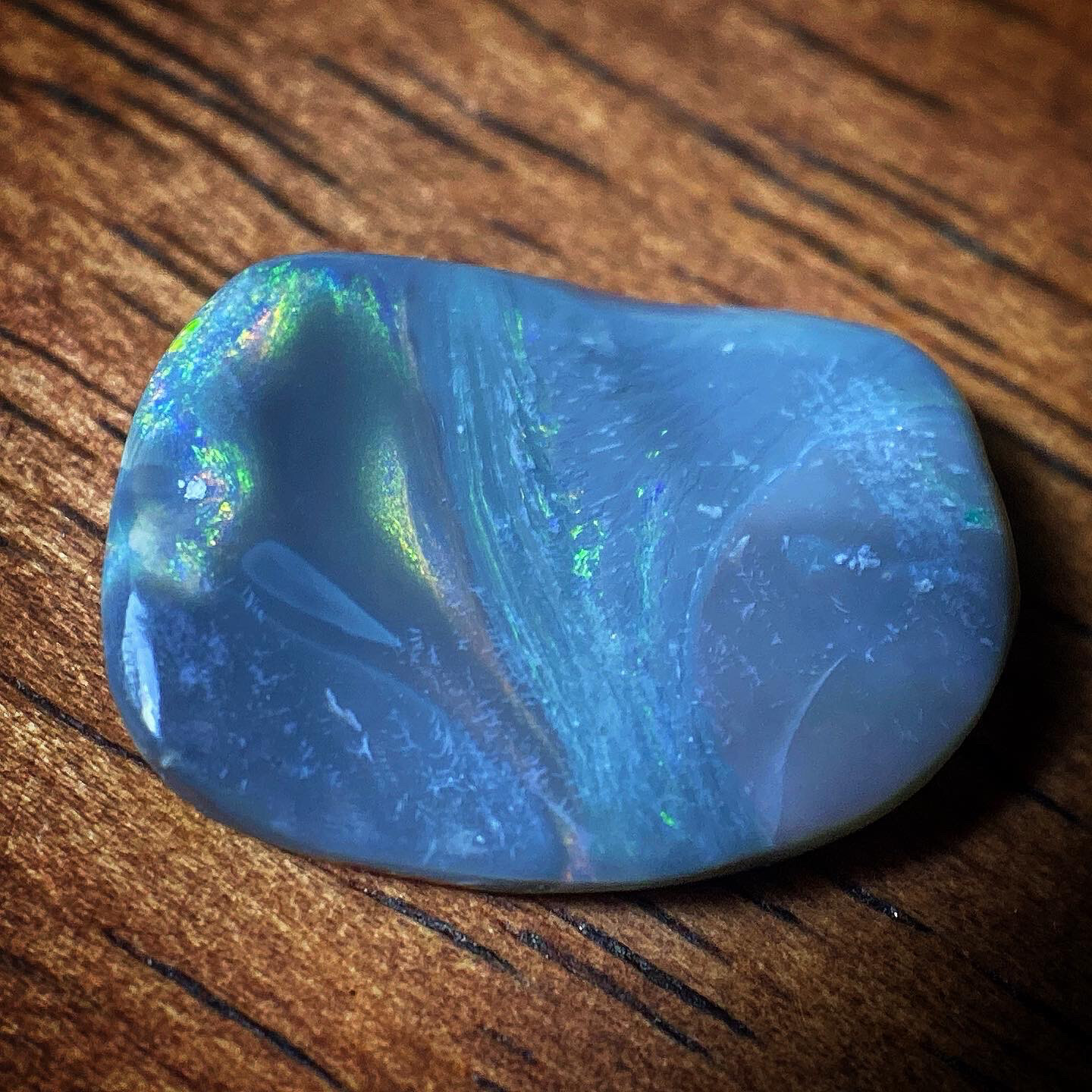 Carved Dark Opal