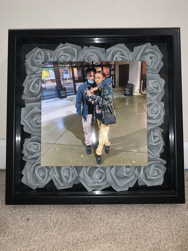Box Photo Frame (name OR picture ONLY) (READ DETAILS)