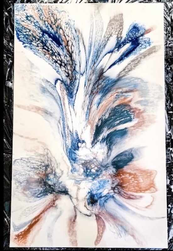 Handmade Resin Painting (READ DETAILS)