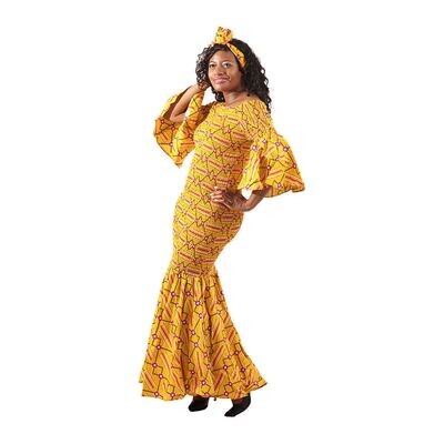 Smocked Dress yellow