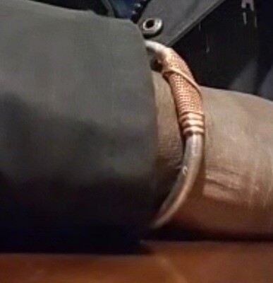 Braided Copper bracelet