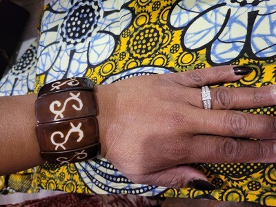 Adinkra stretch bracelets