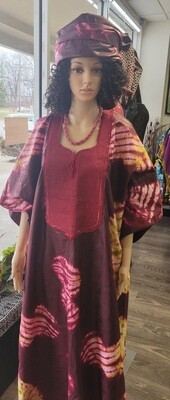 Bazin Riche Boubou w/matching Headwrap