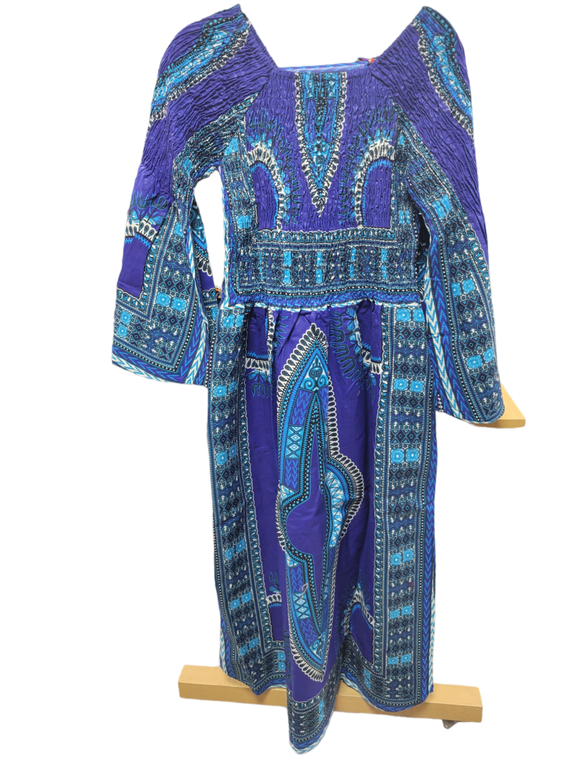 Dashiki elastic top dress