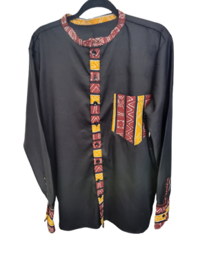 Mens button up top