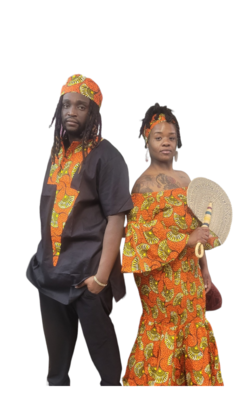 Ankara Couples  set