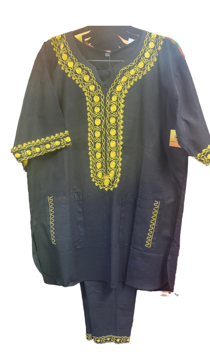 Mens 2pcs w/kufi  hat