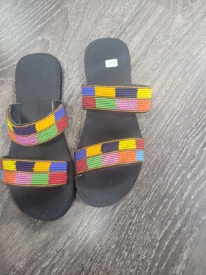 Kenyan Beaded sandals