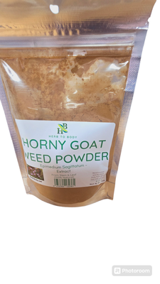 Raw herbal powders