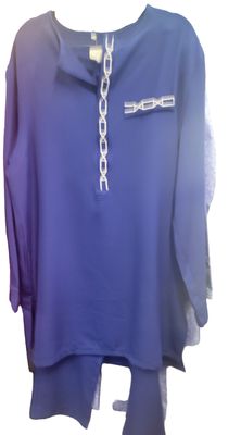 Royal blue  2ocs Men's set