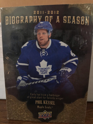 2011-2012 Biography Of A Season Phil Kessel