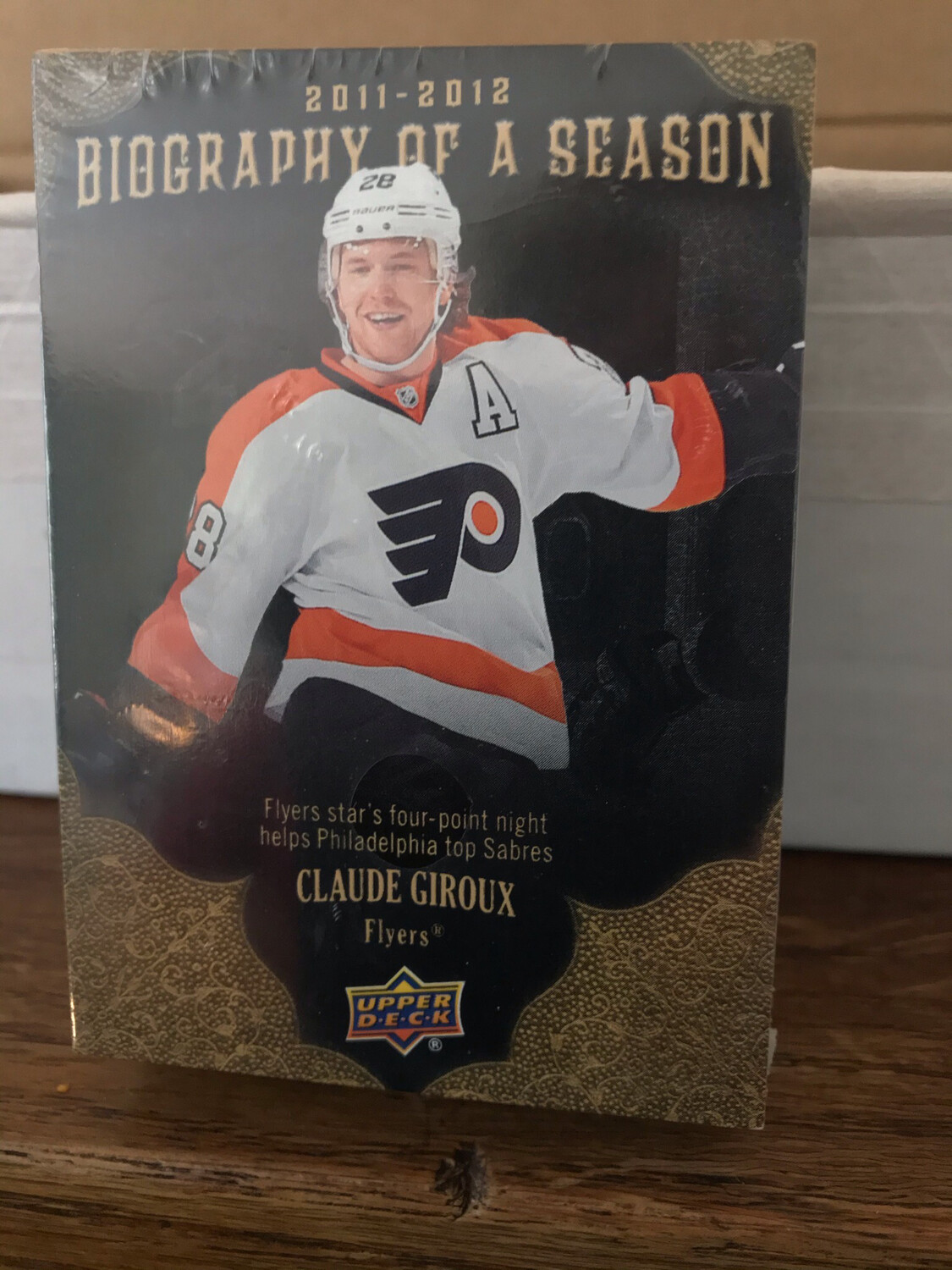 2011-2012 Biography Of A Season Claude Giroux BOS20