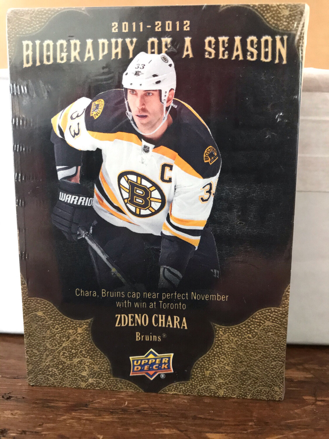 2011-2012 Biography Of A Season-Zdeno Chara