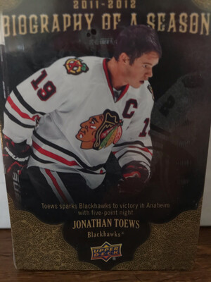 2011-2012 Biography Of A Season-Jonathan Toews