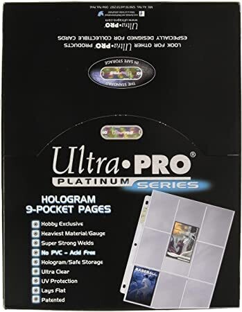 9 Pocket Pages - 100 Per Unit