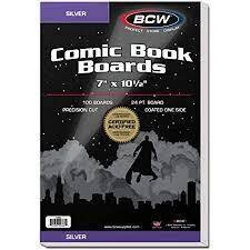 Silver Age Comic Boards - 100 Per Unit