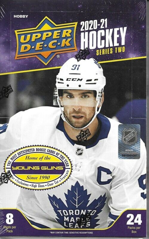 2020-21 Upper Deck Series 2 Hobby Hockey