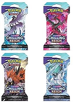 Chilling Reign Sleeved Booster Pack (Random Art)