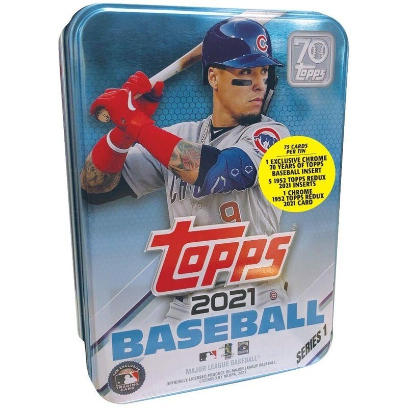 2021 Topps Baseball Tin