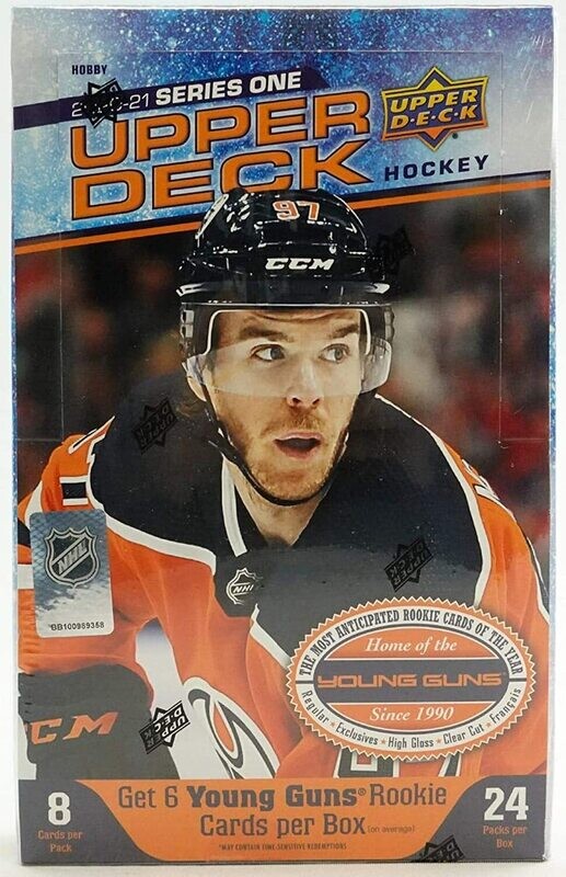 2020-21 Upper Deck Hockey Series 1 Hobby