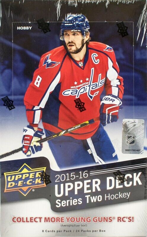 2015-2016 Upper Deck Series 2 Hockey Hobby