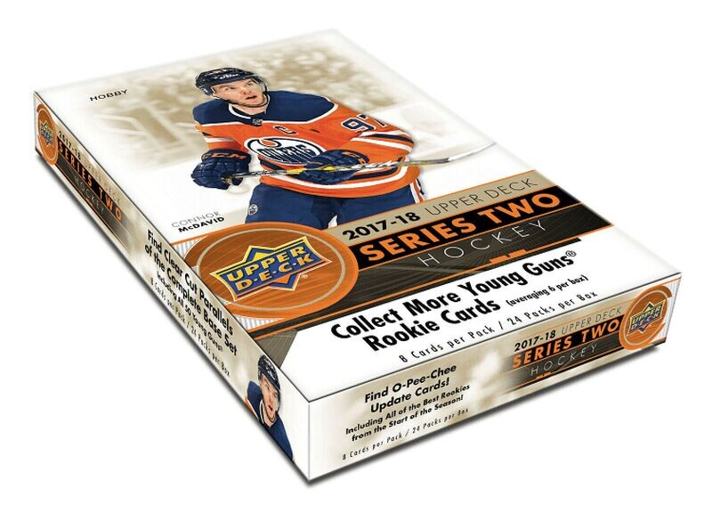 2017-2018 Upper Deck Series 2 Hockey Hobby