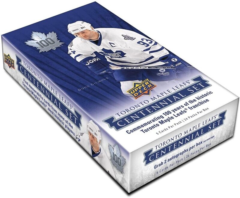 2017 Upper Deck Centennial Set Toronto Maple Leafs