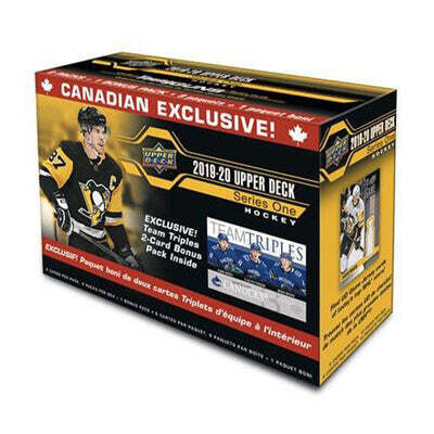 2019-2020 Upper Deck Series 1 Hockey Canadian Exclusive Blaster Box