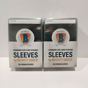 Beckett Semi Rigid Standard Cards Sleeves