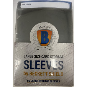 Beckett Semi Rigid Large Card Sleeves