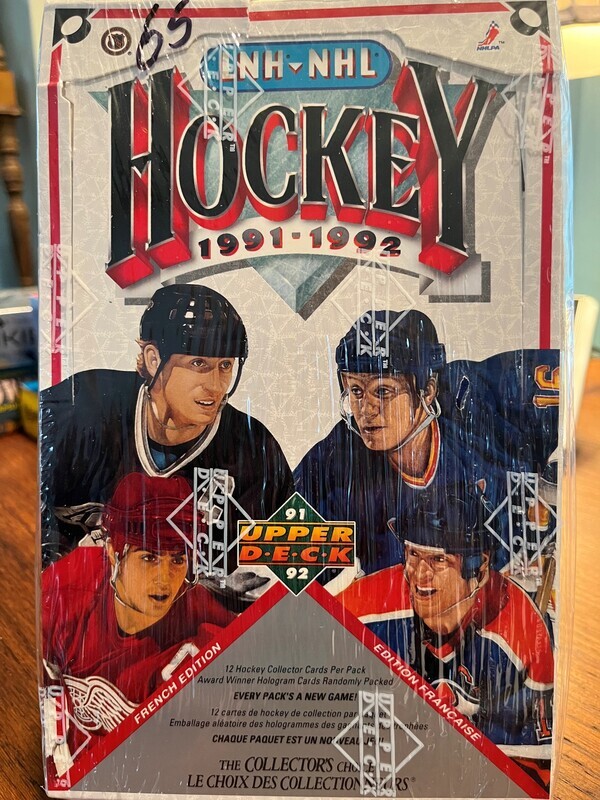 1991-92 Upper Deck Hockey Low Series French Edition