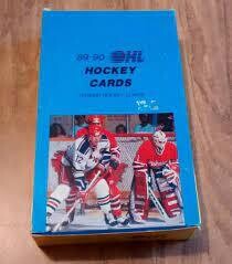 1989-1990 OHL Hockey Cards