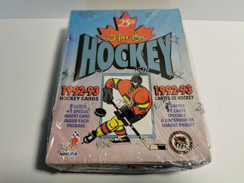 1992-1993 O-Pee-Chee Hockey 25th Anniversary